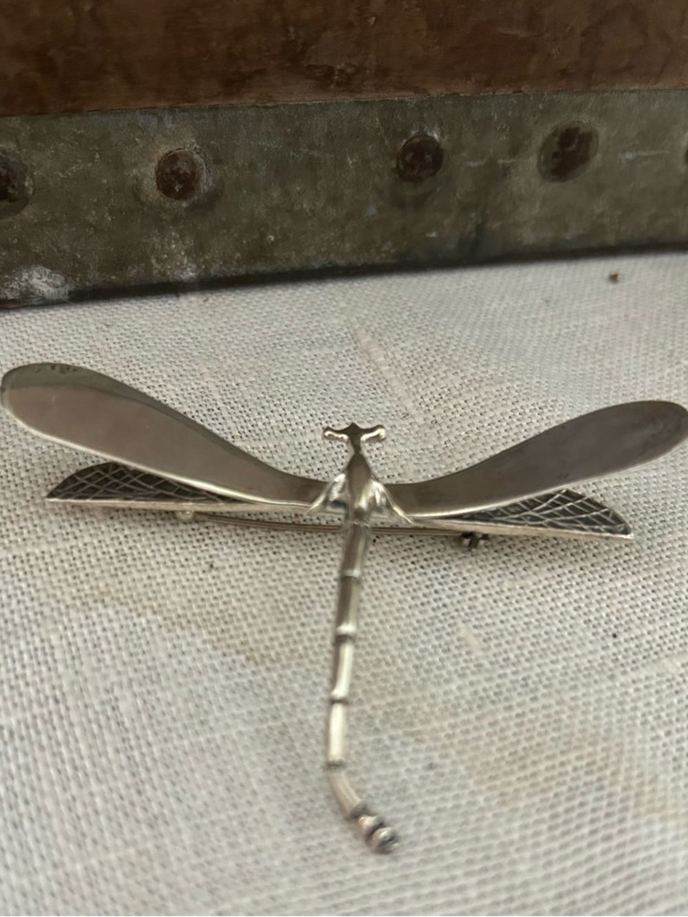 Large Sterling Insect Brooch - Picture 4 of 15